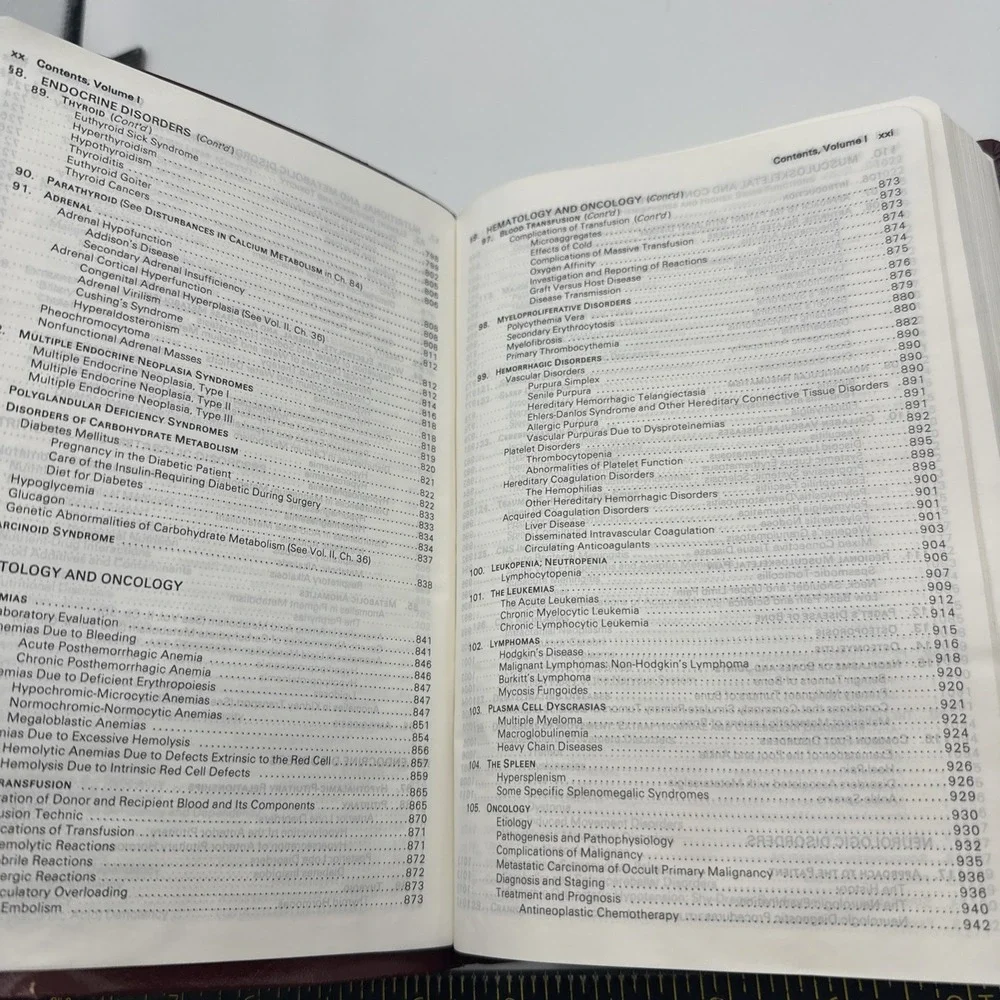 Merck Manual Vol 1 General Medicine 1987 15th Edition Leatherette
